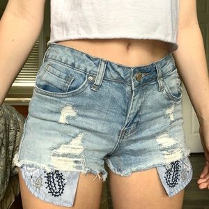 Angel Kiss Jean Shorts